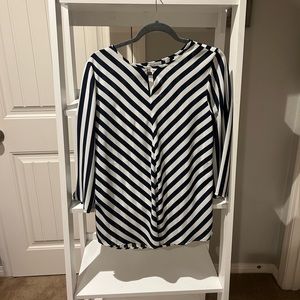 Striped blouse top size medium